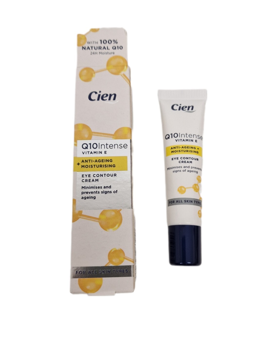 Cien Q10 Intense Vitamin E AntiAgeing Moisturising Eye Contour Cream 15ml eBay