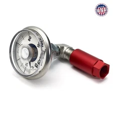 GM Fuel Rail Pressure Gauge Kit for Fuel Service Ports (Retains Schrader Valve)