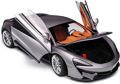 AUTOart McLaren 570S Coupe 2015 Silver 1:18 Diecast Car Wheels