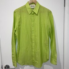 Fendi x Marc Jacobs Silk And Cotton Shirt In Green Size 40