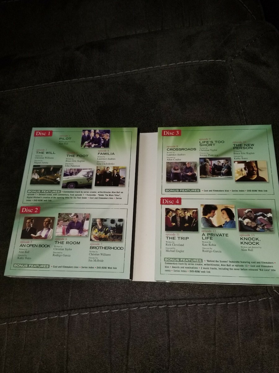 Six Feet Under Complete First Season (Season 1) 4-disc box set