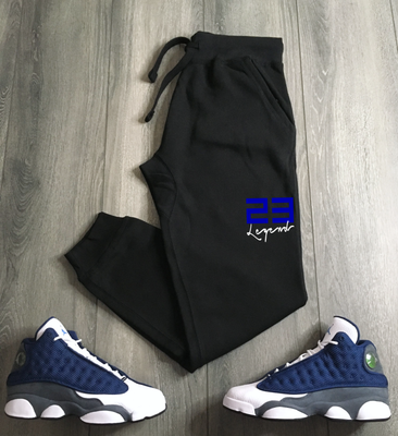blue and black jordan jogging suit