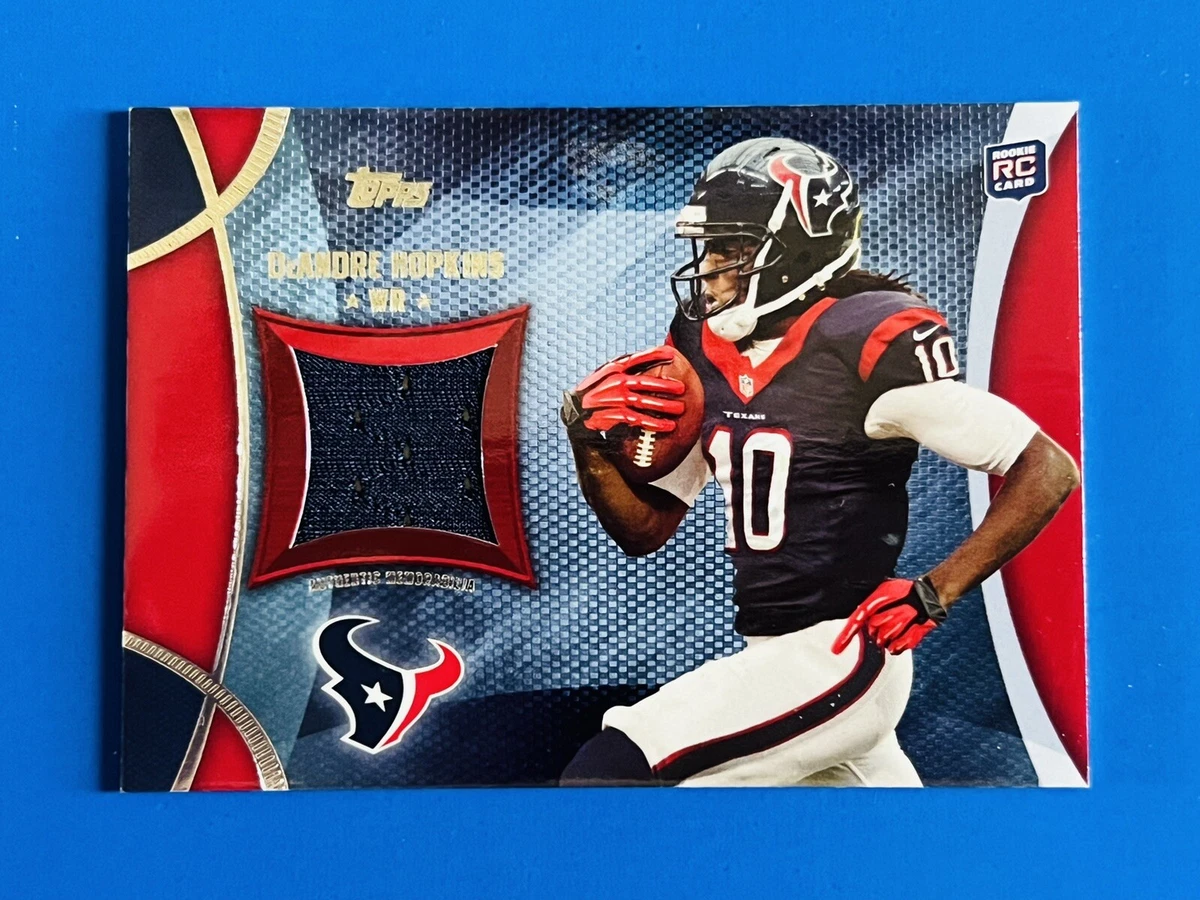 2013 Topps DeAndre Hopkins Texans Cardinals Relic Jersey Card #TR-DH