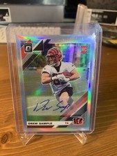 2019 Panini Donruss Optic Drew Sample Silver Rc Auto #’d /99 Bengals