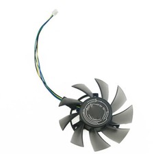 75mm 4Pin For ASUS GTX1050 1050ti 2GB/4GB DUAL OC V2 Graphics Card Cooling Fan
