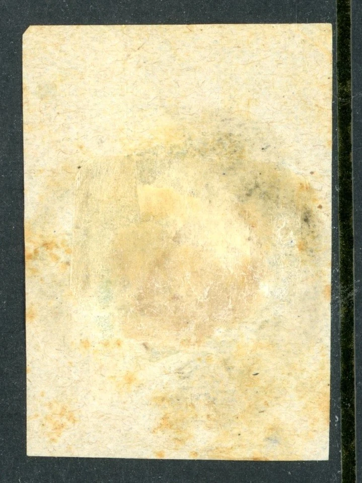 Rumania 1872 Príncipe Carol 3b Verde París Impresión Scott #54 Bisect On Piec VFU L862 Foto 2 de 4