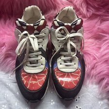 Chanel Woman  s Sneaker 39 Watercolor Multicolor Trainer
