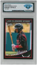 2023 Choice Lake Elsinore Storm SAMUEL ZAVALA /500  💎 DSG 9.5 Mint+