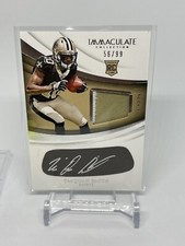 2018 Panini Immaculate Eye Black Jerseys 56/99 Tre'Quan Smith Rookie Auto (B485)