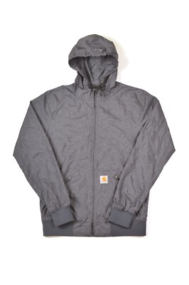 Stone  グレー ナイロンメタル マウンテンパーカー M Carhartt Stone Jacket Gray Full-Zip Windbreaker Jacket Size S | eBay