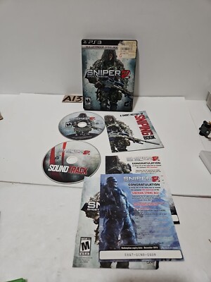 Sniper Ghost Warrior 2: Steelbook Edition (Sony PlayStation 3. 2013) Complete