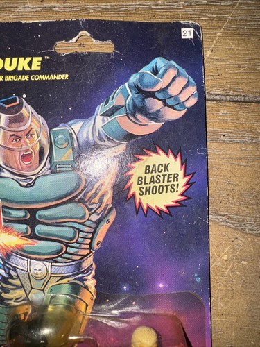 Figura de acción GI Joe Star Brigade Duke Commander 1993 Hasbro No. 81052 NRFP - Imagen 7 de 8