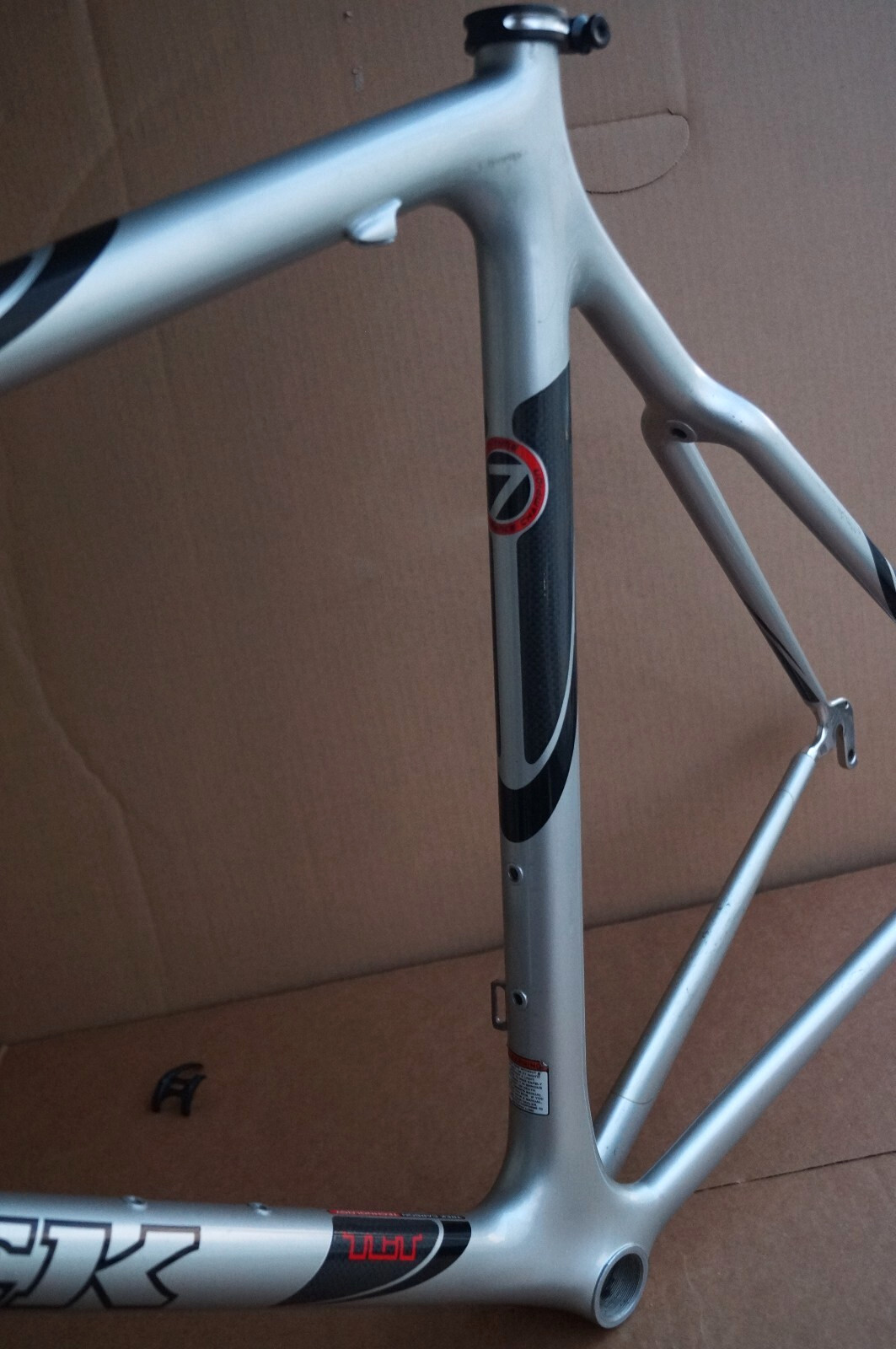 2007 Trek TCT 5000 Road 700c Carbon Frame Set 60cm L/XL New Fork Rim Brakes