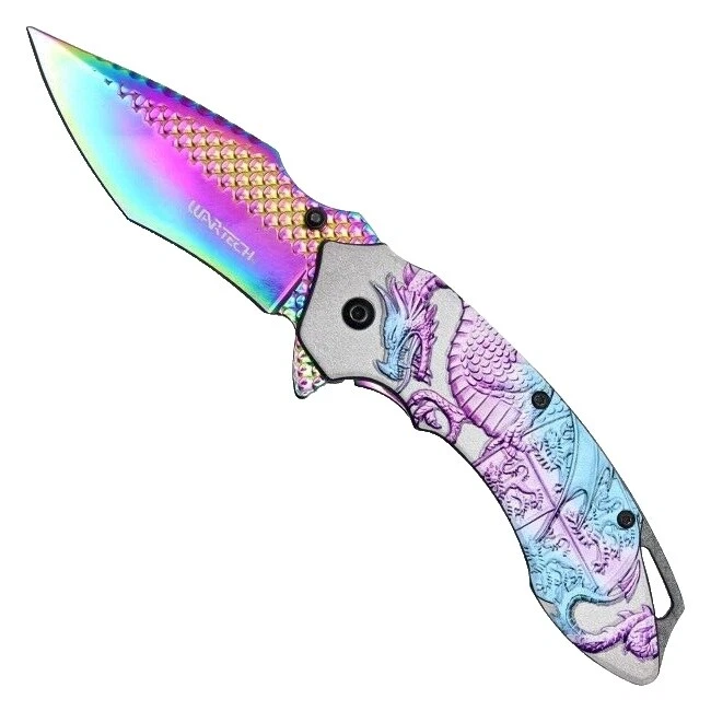 Mango de Titanio Multi cuchillos plegables de colección