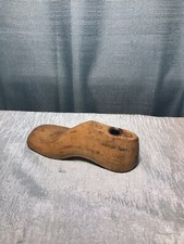 Antique 1937 Shoe Maker Mold Single Wooden Child's Mold Size 5D