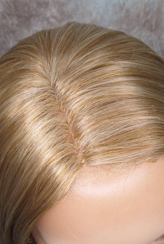 BRITTNEY | Strawberry Lighter Tips Long Wig Monofilament Part Long Layers