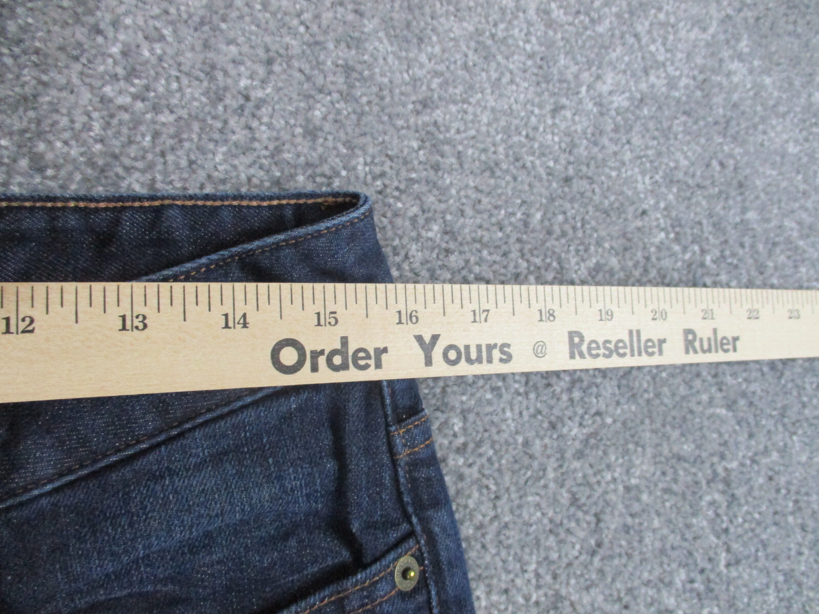 Jigsaw Jeans Womens W30 L33 Blue Denim Zip Fly Bootcut Casual Classic