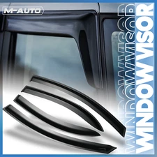 Window Visor Shade Vent Wind Rain Deflector Sun Guard for 06-11 Honda Civic 4-DR