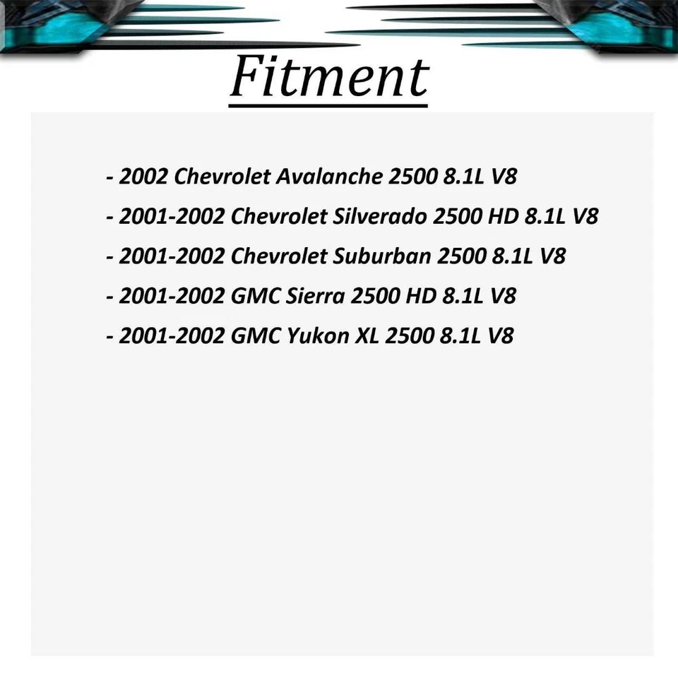 Radiador OSC para GMC Yukon XL 2500 2001 2002 8,1 L Foto 2 de 4