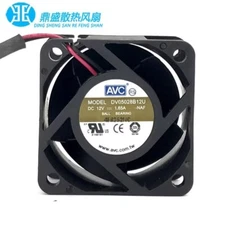 AVC DV05028B12U 5028 12V 1.65A 5CM 2-Wire Dual Ball Cooling Fan