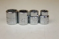 SK 6pt shallow 3/8" dr. socket 9/16 45118, 1/2 45116, 7/16 45114, 3/8 45112 (B7)