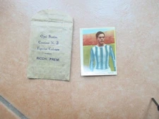 1957 FOOTBALL Soccer Figure Ed. SADA srl Florence A.MONTICO Juventus BARI Udines