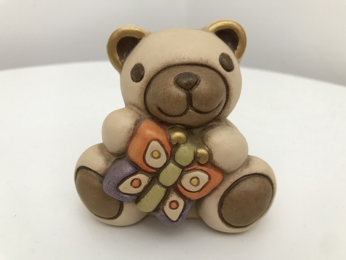 Orso con Farfalla THUN Fuori Produzione Raro Fuori Catalogo