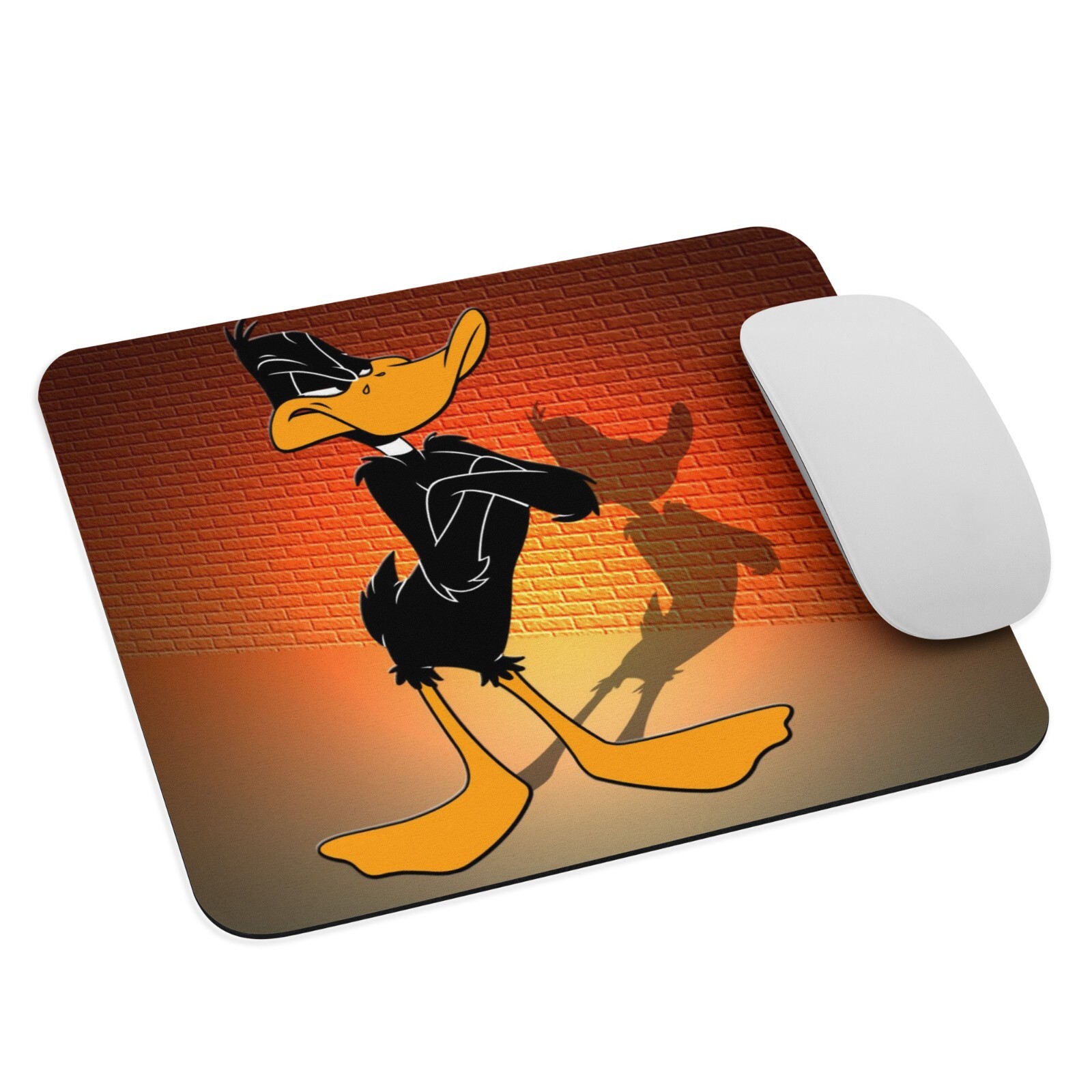 Daffy Duck Looney Tunes Mouse Pad 9.5x7.75 Inches 2000s Cartoon Millennial Gift