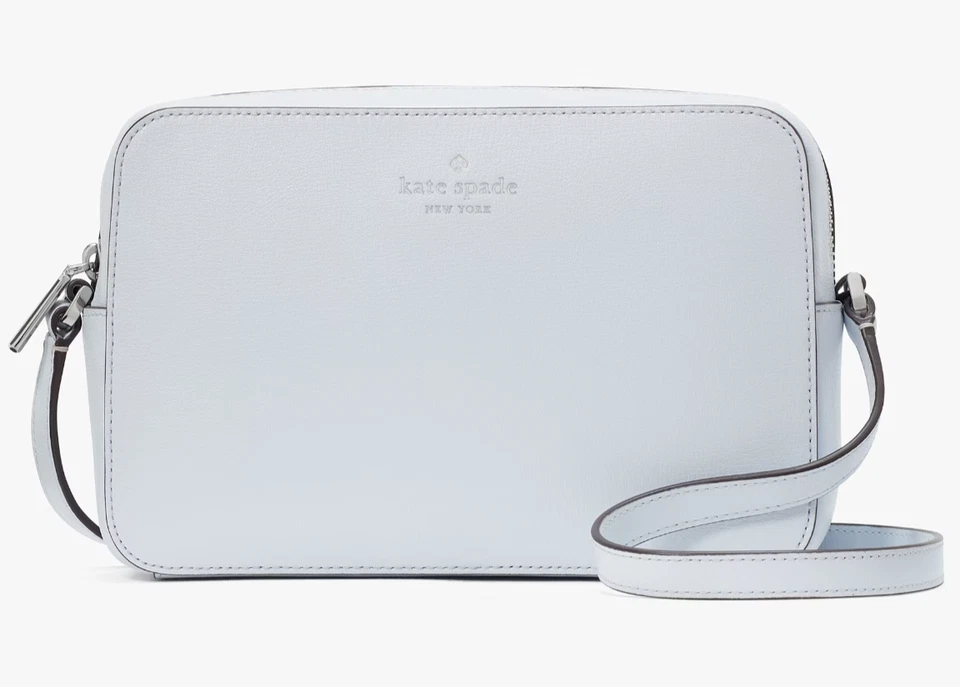 Kate Spade Harper Pale Sapphire Blue Leather Crossbody WKR00062 Handbag NWT Bag