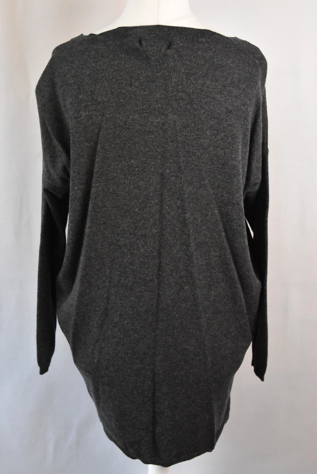 ACNE STUDIOS ACNE JEANS Maglione Donna Camicia Abito Girocollo Manica Lunga 100% Lana di Agnello Taglia S