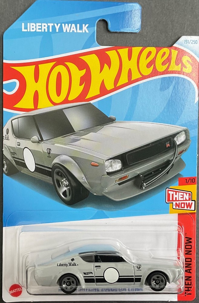 Hot Wheels NISSAN SKYLINE 2000GT-R LIBERTY WALK, ** BOX SHIPPING **