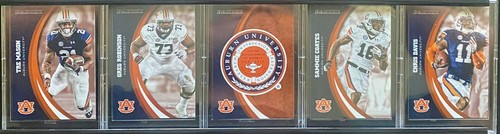 AUBURN "TIGERS" Collector Card Wall Display — 20 Seperate Cards + Bonus Card Box - Picture 4 of 6