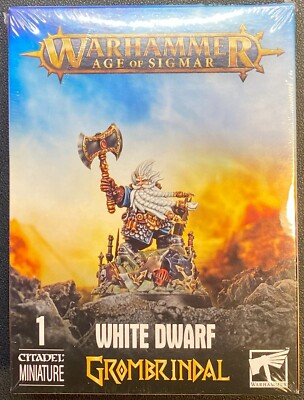 Grombrindal the White Dwarf Age of Sigmar Warhammer Fantasy - NiB (x1)