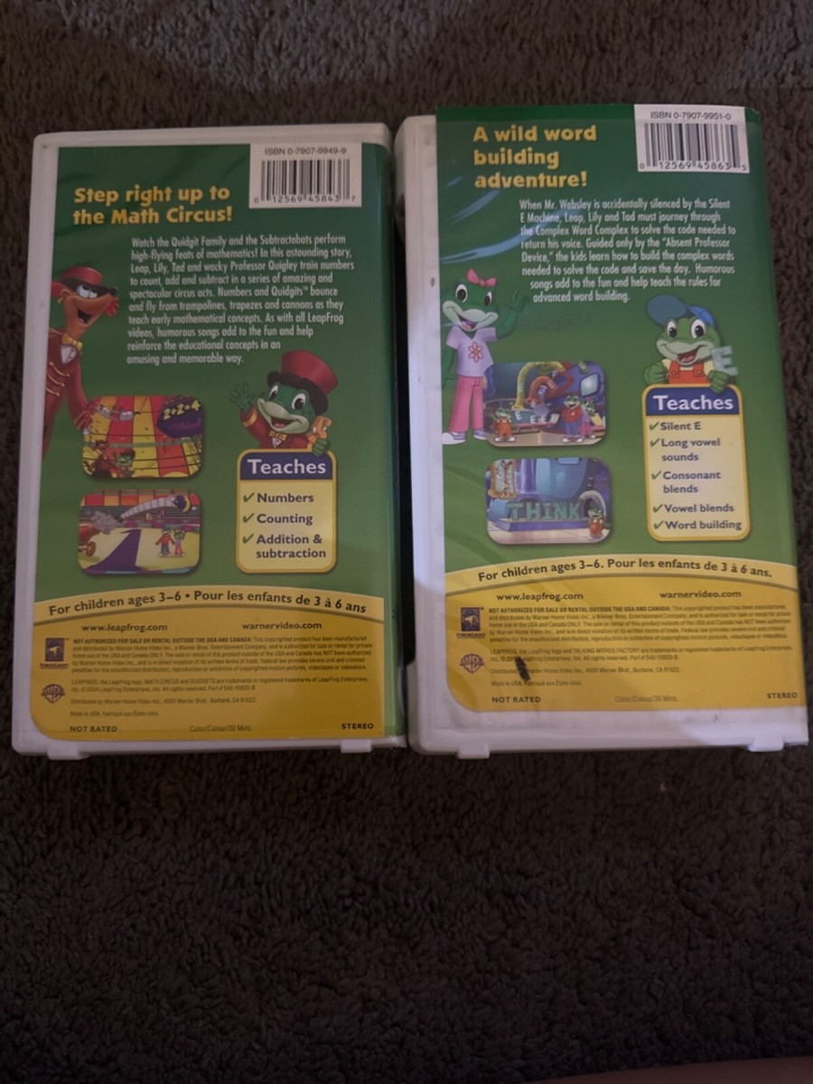 LeapFrog: Math Circus &Talking Words Factory II: The Code Word