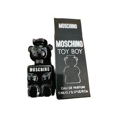 Toy Boy for Men by Moschino Eau de Parfum Mini Splash 0.17 oz - New in Box