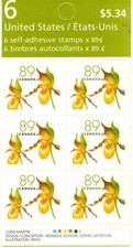 Canada - BK318 - Scott 2132 - Yellow Lady's Slipper - CV 14$