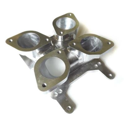 Inlet manifold dual Weber 48 IDF EMPI HPMX intake FORD V8 Holley