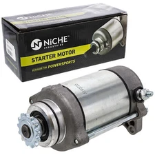 NICHE Starter Motor Assembly for Kawasaki Bayou Lakota Prairie 300 21163-1080