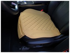 Sitzauflage Karamel Beige Kunstleder passend für Mazda 3 BM OT405