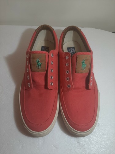 polo ralph lauren faded canvas shoes 11d - Picture 5 of 5