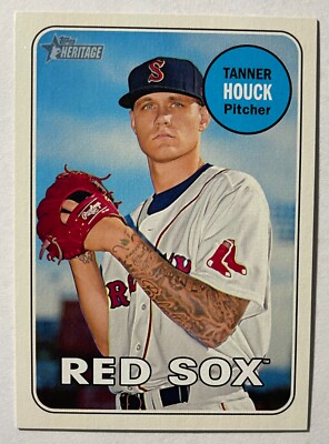 2018 Topps Heritage Minor League Tanner Houck Team Color Change Pre RC 11/25