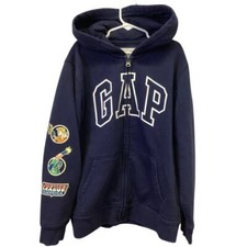 GAP Kids Large DC Comics Justice League America Avengers Full Zip Hoodie Jacket
