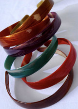 Classic BEST 1 inch Hard Headbands 7 color choices Suitable for office weddings