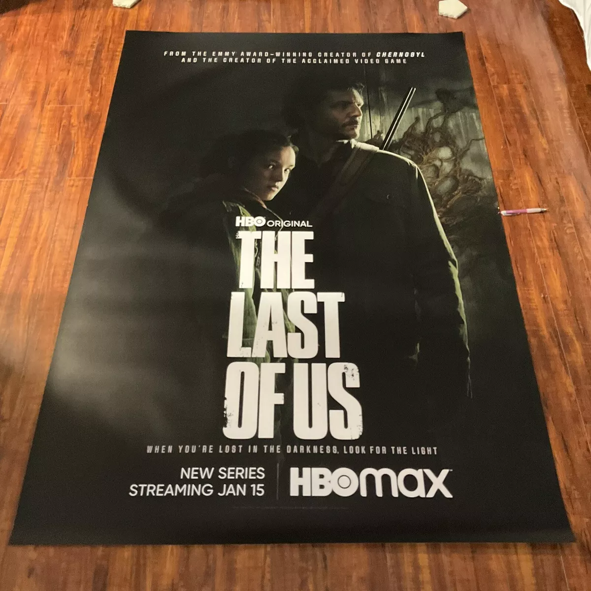 The Last Of Us 2023 HBOmax Original Serie Bus Stop Big Movie Poster  48x70inches