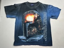 Jango Fett Star Wars T Shirt VTG Attack Clones 2002 Movie Promo Boba Mandalorian