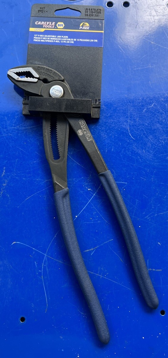 Carlyle Tools 12” P-Rex Adjustable Jaw Pliers AJP12 Napa NEW | eBay