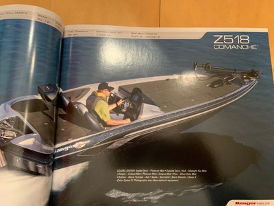 2010 Ranger Boats Brochure Pamphlet Catalog Literature Comanche Reata  Fishing | eBay