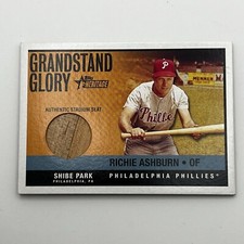 2001 Topps Heritage Grandstand Glory #RA Richie Ashburn NM-MT Phillies ID:333625