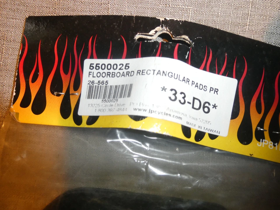 Harley Davidson Electra Glide 1972 cabeza de pala placas de piso para motocicleta Foto 3 de 4