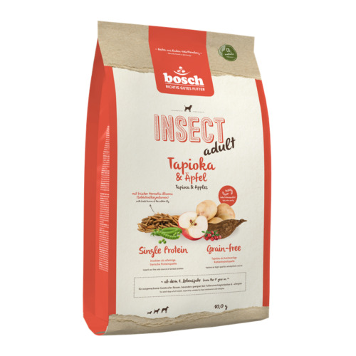Bosch Dog Insect Adult Tapioca & Apple 2 x 10 kg (€8.50/kg)-